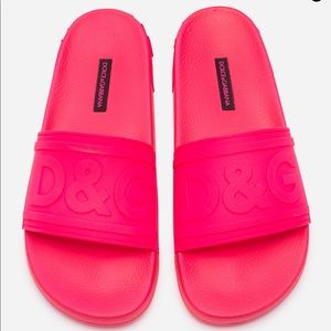 Dolce & Gabbana rubber slides